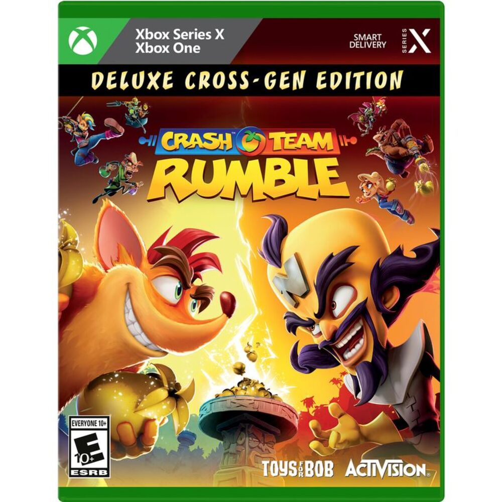 Crash Team Rumble Deluxe for Microsoft XBOX1/XBOX Series X  VIDEOGAMES